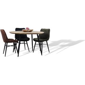 Eetkamertafel Bern Rond Maat 140 x 140 x 76 cm