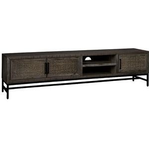 Tv-meubel Carini - Black  Maat 200 cm