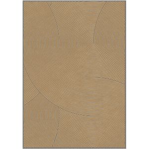 Karpet Graphix 1012 grey gold Maat 200x290 cm