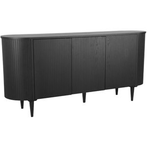 Dressoir Oliva zwart Maat 220x47x85 cm