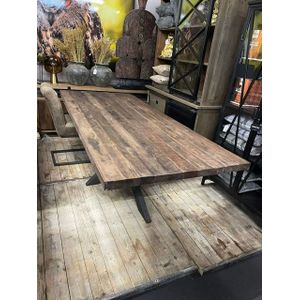 Eettafel Rasa - Spinpoot Maat 280 cm met spinpoot