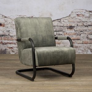 Fauteuil Riva, Lichtblauw