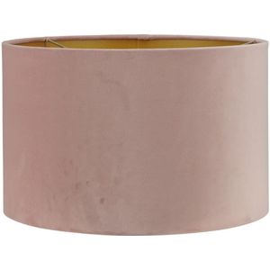 Lampenkap San Remo Cilinder - Roze Maat 20x20x12 cm