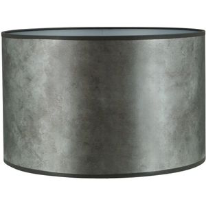 Lampenkap Platinum Cilinder - Zilver Maat 15x15x12 cm