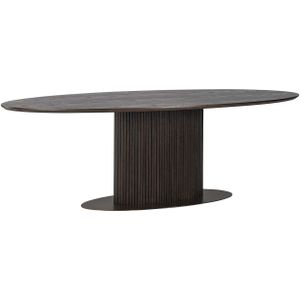 Eettafel Luxor ovaal 235 (Brown)