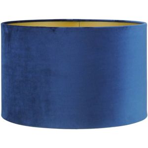 Lampenkap San Remo Cilinder - Blauw Maat 50x50x25 cm