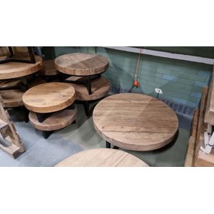 Salontafel Solid Naturel Rond