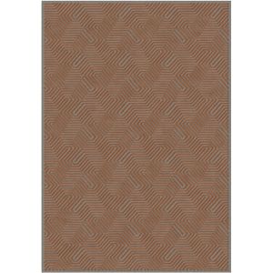 Karpet Graphix - 923 Anthracite Cognac Maat 160x230 cm