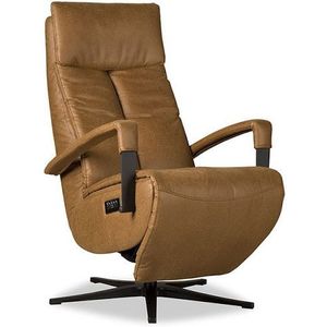 Relaxfauteuil Boston  Maat Cognac