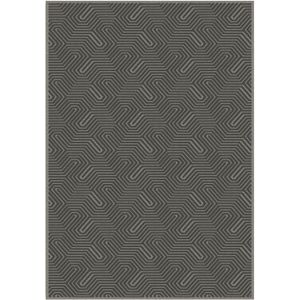 Karpet Graphix - 923 Anthracite Grey Maat 200x290 cm