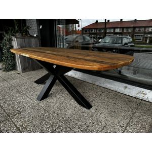 Eettafel Donny Deens Ovaal Maat 200x100 cm