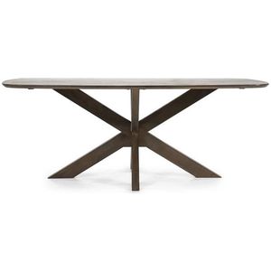 Eettafel Nikki Bruin Maat 280x100