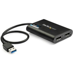 StarTech USB naar 2x DisplayPort adapter 4K 60Hz USB 3.0