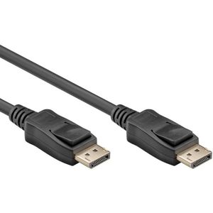 DisplayPort v2.0 Kabel - 16K 60Hz - UHBR13,5 - 0,5 meter - Zwart