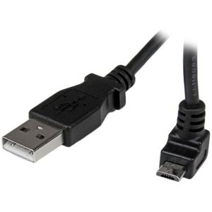 StarTech 2 m micro USB-kabel - A-naar-micro-B met opwaartse hoek