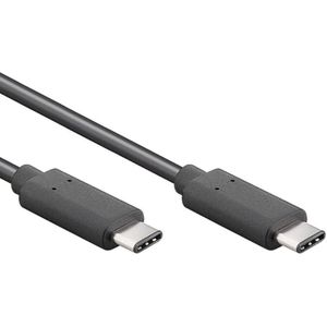Actieve USB-C Kabel - USB 3.2 Gen 2 - AOC - PD 60W - 10 meter - Zwart