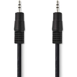 2,5mm Stereo Jack Kabel - 0,5 meter - Zwart