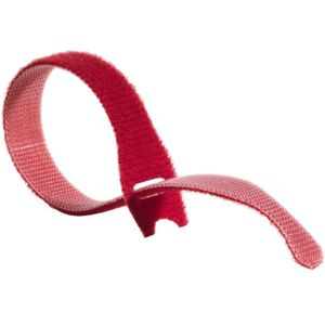 VELCRO® One Wrap® Strap - 25 mm x 300 mm - 100 stuks - Rood
