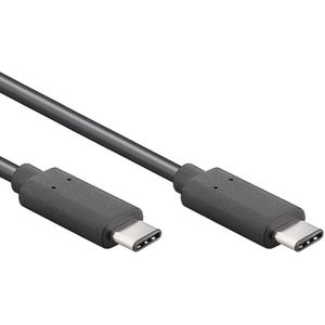 Actieve USB-C Kabel - USB 3.2 Gen 2 - AOC - PD 60W - 5 meter - Zwart