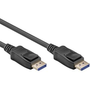 DisplayPort v2.0 Kabel - 8K 60Hz - UHBR10 - 2 meter - Zwart