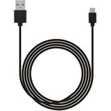 USB-A naar USB-C Kabel - USB 2.0 - Basic - 1 meter - Zwart