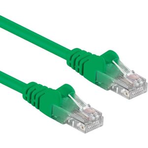 UTP CAT6A 10 Gigabit Netwerkkabel - CU - 2 meter - Groen