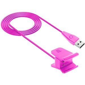 USB Oplaadkabel voor Fitbit Alta HR - Met reset functie - 0,6 meter - Roze