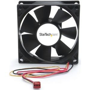 StarTech.com 80x25mm Ventilator voor Computerbehuizing met Dubbele Kogellagers en TX3 Connector