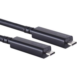 Actieve USB-C Kabel - USB 3.2 Gen 2 - PD 60W - 8 meter - Zwart