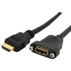 StarTech 91cm standaard HDMI kabel - paneel monteerbaar - F/M