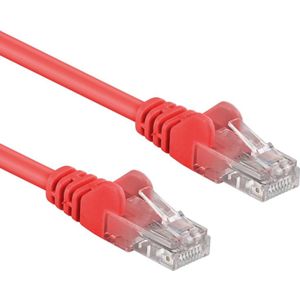 UTP CAT6 Gigabit Netwerkkabel - CU - 3 meter - Rood