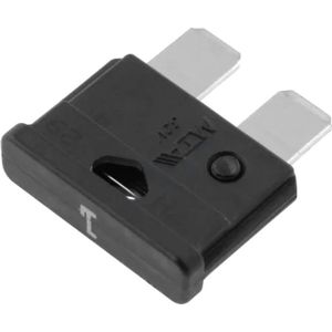 Autozekering - 1 Ampere - Zwart - 10 stuks