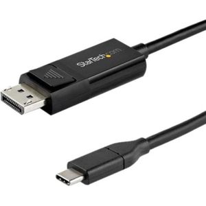 StarTech USB-C naar DisplayPort V1.4 kabel - 8K 60Hz - 2 meter - Zwart