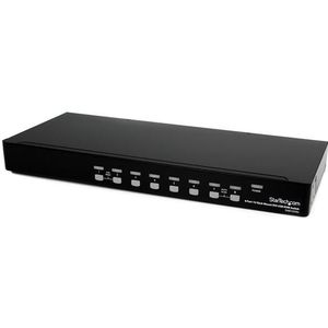 StarTech 8-poort 1U-Rack DVI USB KVM-switch