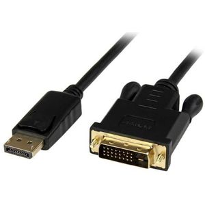 StarTech 1,8 m DisplayPort naar DVI actieve adapter kabel - DP naar DVI 1920x1200 - zwart