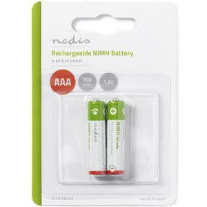 2x Oplaadbare batterij AAA - 700mAh