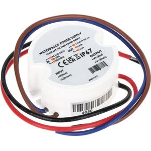 LED Transformator - 12 volt - 10 watt - IP67 - Wit
