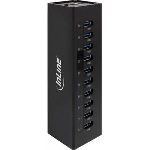 Inline USB 3.0 Hub 10-poorts