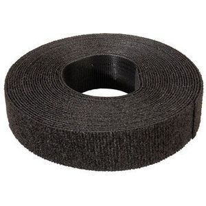 Blooven Klittenband Zelfklevend 30mm x 3 meter Extra Sterk, Dubbelzijdig Klittenband Hook and Loop Tape (Zwart, 30mm x 3m
