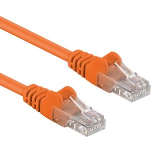 UTP CAT6A 10 Gigabit Netwerkkabel - CU - 2 meter - Oranje