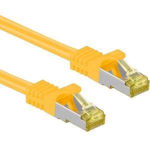 S/FTP CAT7 10 Gigabit Netwerkkabel - CU - 15 meter - Geel