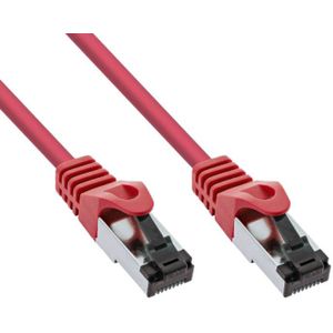 S/FTP CAT8.1 40 Gigabit netwerkkabel / rood - LSZH - 15 meter