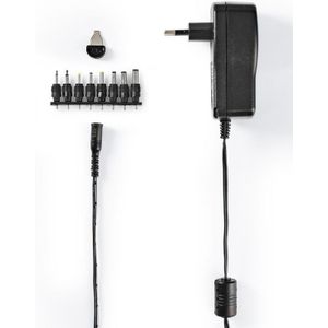 Universele adapter 3 - 12 V met 8 pluggen