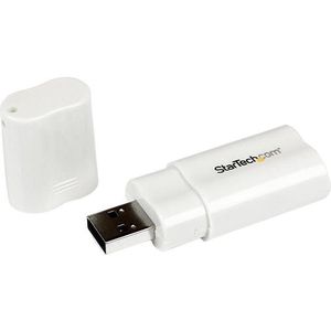 StarTech USB naar Stereo Audio Adapter Geluidskaart