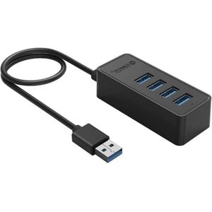 Orico USB 3.0 Hub 4x USB poorten - OTG functie - Zwart