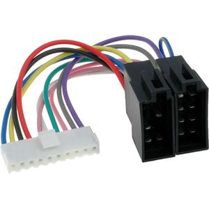 ISO kabel voor Pioneer autoradio - Diverse KEH - 10-pins - 0,15 meter