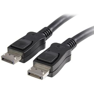 StarTech 3m DisplayPort 1.2 kabel met vergrendeling M/M - DP 4k kabel - zwart