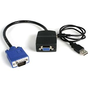 StarTech 2-poorts VGA video splitter - USB gevoed