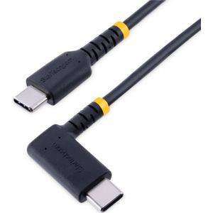 StarTech 2 meter USB-C Oplaadkabel - Haakse USB-C Kabel - 60W PD