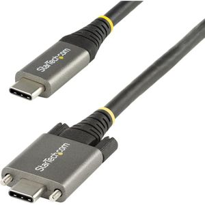 StarTech 0,5 meter Vergrendelbare USB-C Kabel met Zijschroef